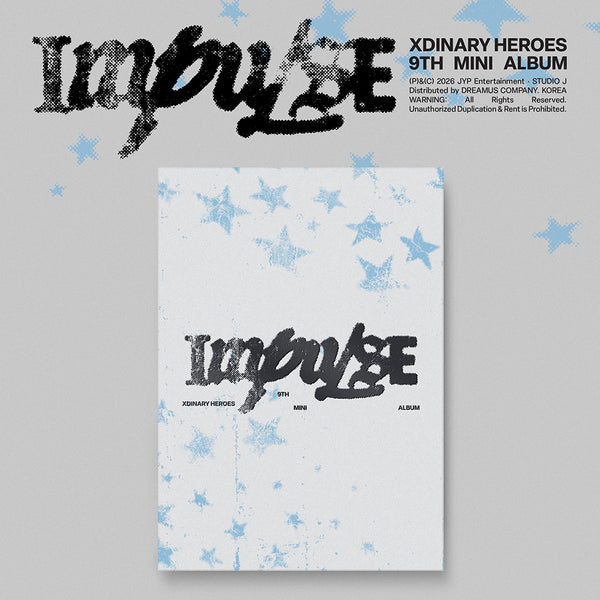 [PRE-ORDER] Xdinary Heroes - 9th Mini Album 'IMPULSE' (Postcard Book ver.) + Apple Music POB