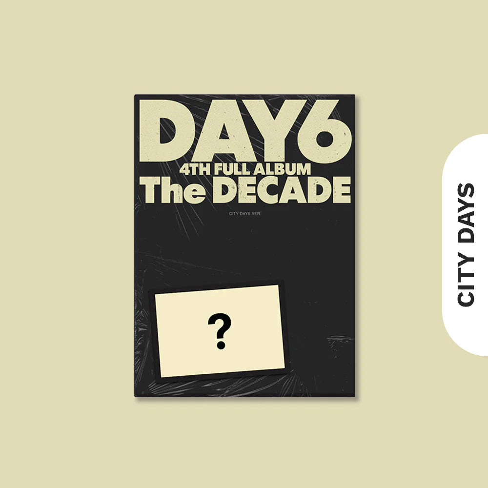 [PRE-ORDER] DAY6 - 4th Full Album 'THE DECADE' (Standard Version) + Apple Music Photocard POB