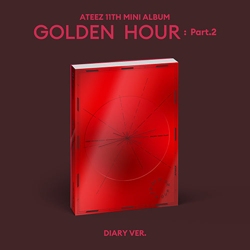 ATEEZ 에이티즈 - 'GOLDEN HOUR : Part 2' (Photobook Version) (Korean Release)