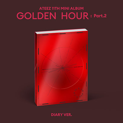 ATEEZ 에이티즈 - 'GOLDEN HOUR : Part 2' (Photobook Version) (Korean Release)