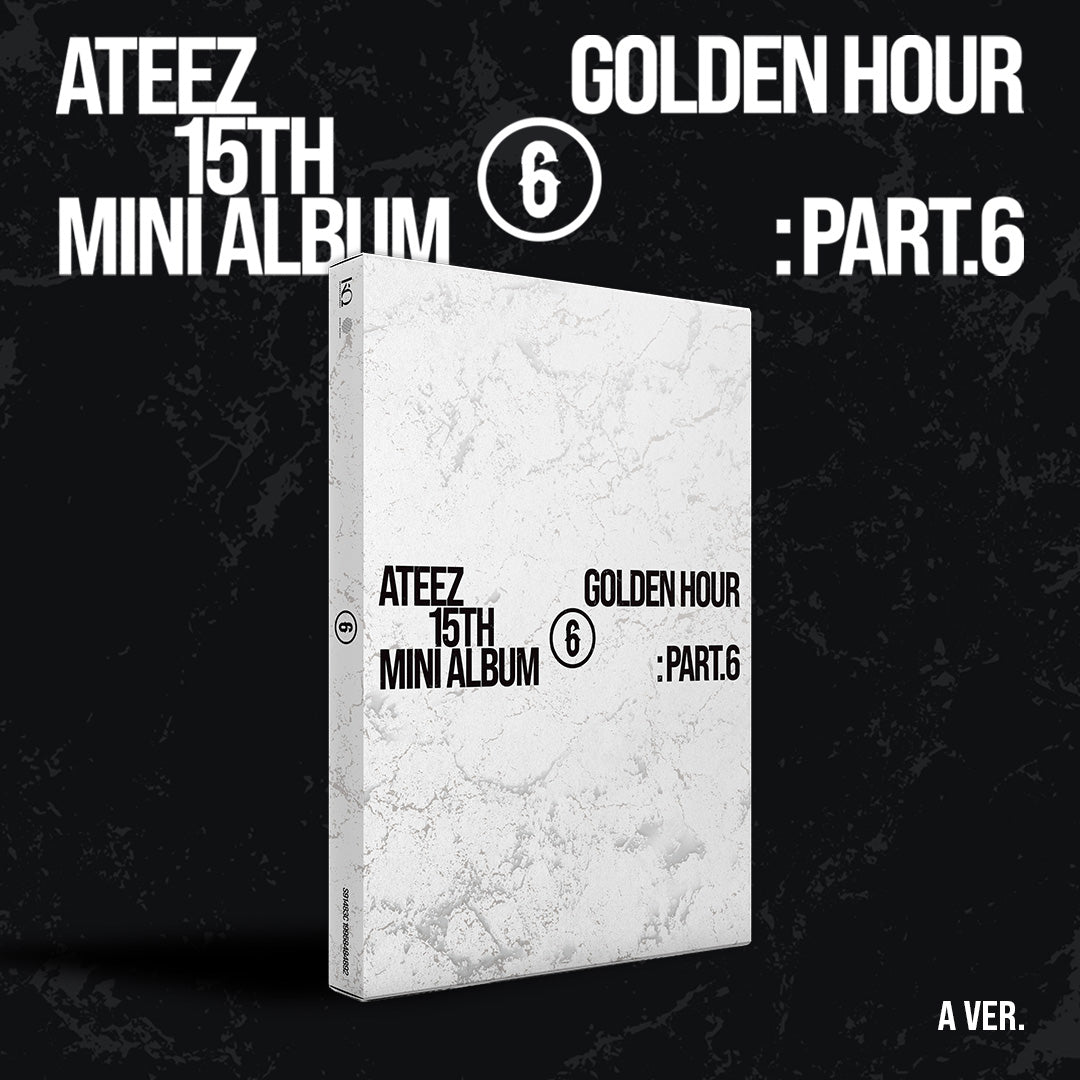 [PRE-ORDER] ATEEZ - 'GOLDEN HOUR: PART.6' (Standard ver.) (Random Member Signed)