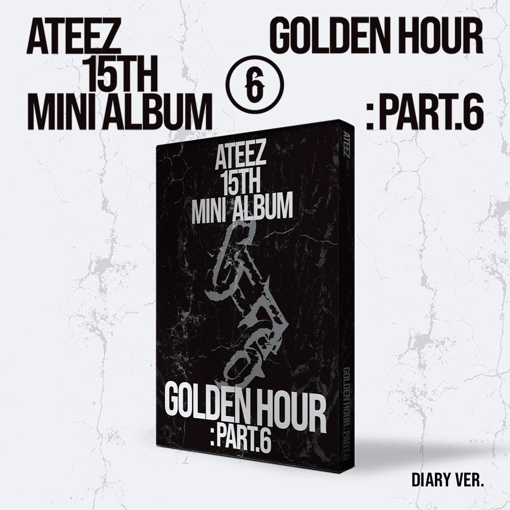 [PRE-ORDER] ATEEZ - 'GOLDEN HOUR: PART.6' (Standard ver.) (Random Member Signed)