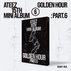 [PRE-ORDER] ATEEZ - 'GOLDEN HOUR: PART.6' (Standard ver.) (Random Member Signed)