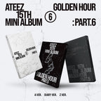 [PRE-ORDER] ATEEZ - 'GOLDEN HOUR: PART.6' (Standard ver.) (Random Member Signed)