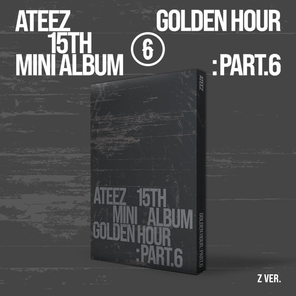 [PRE-ORDER] ATEEZ - 'GOLDEN HOUR: PART.6' (Standard ver.) (Random Member Signed)