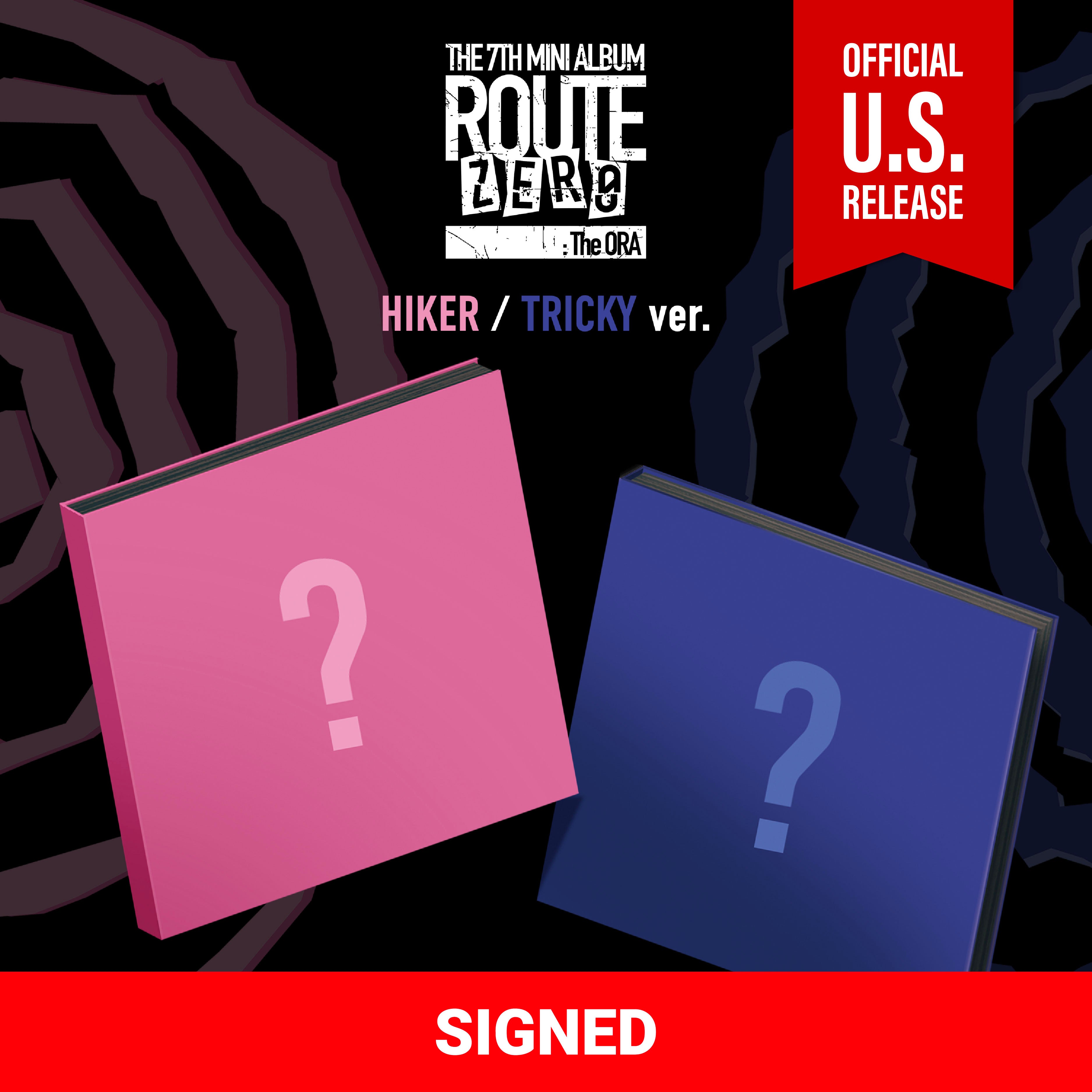 xikers - 7th Mini Album 'ROUTE ZERO: THE ORA' (Standard ver.) (RANDOM MEMBER SIGNED)