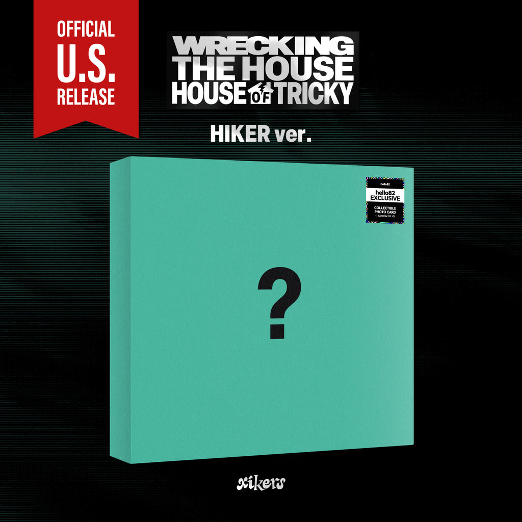 [FINAL SALE] xikers - HOUSE OF TRICKY: WRECKING THE HOUSE (hello82[POP-UP Exclusive]) [RANDOM MEMBER SIGNED]