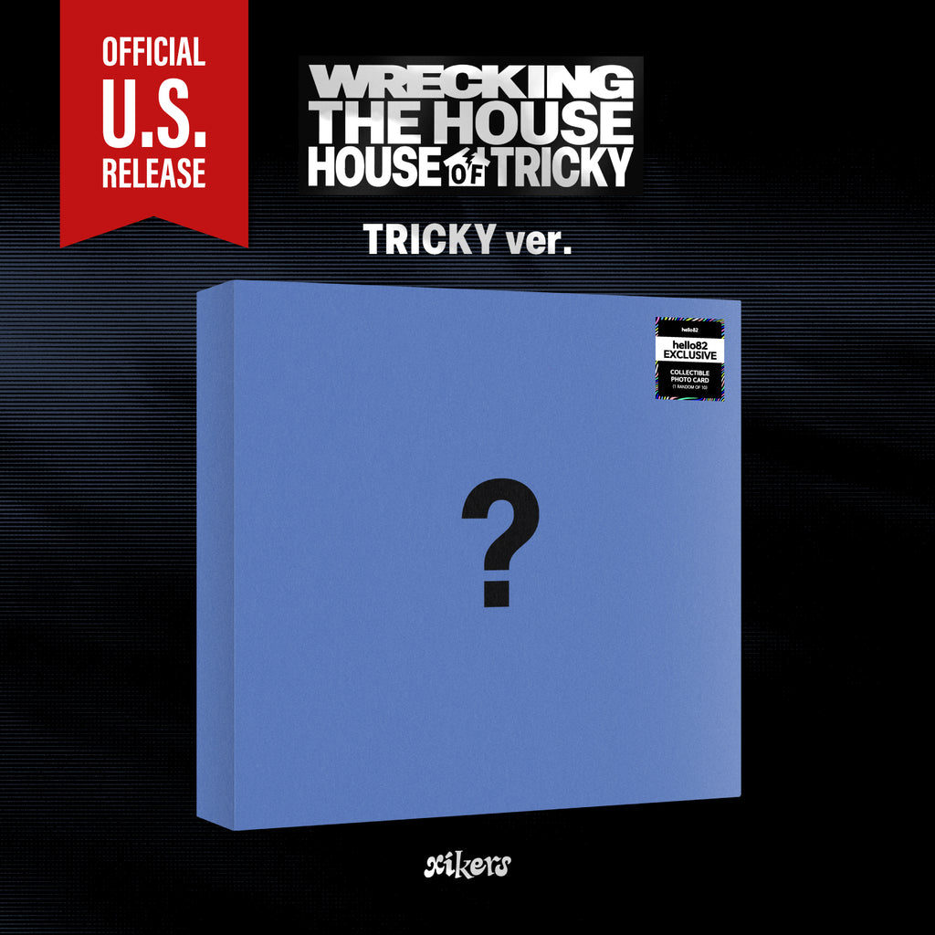 [FINAL SALE] xikers - HOUSE OF TRICKY: WRECKING THE HOUSE (hello82[POP-UP Exclusive]) [RANDOM MEMBER SIGNED]
