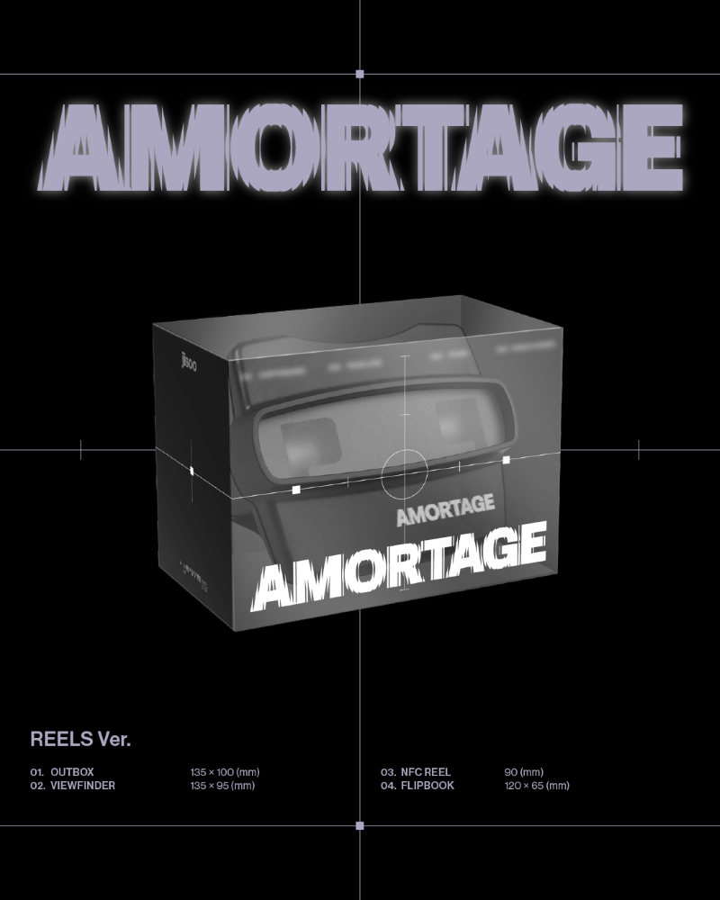 [FINAL SALE] BLACKPINK - JISOO - Mini-Album 'AMORTAGE' (REELS Version)