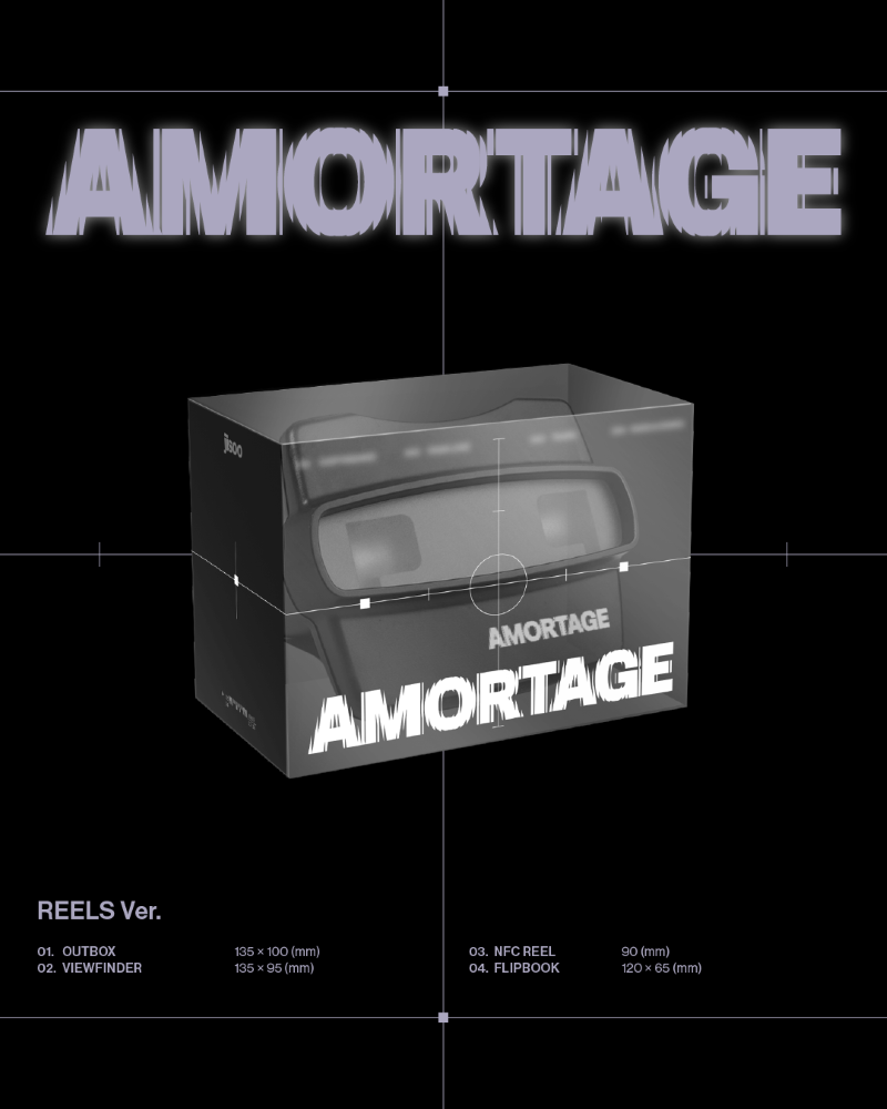 BLACKPINK - JISOO - Mini-Album 'AMORTAGE' (APP Version)