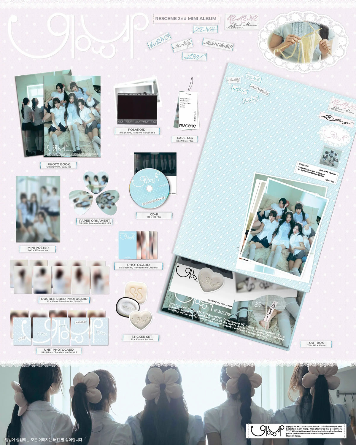 RESCENE - 2nd Mini-Album 'Glow Up'