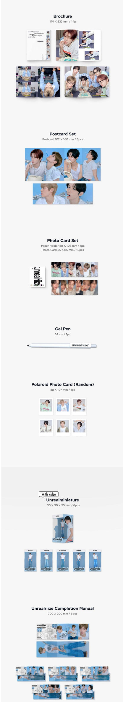 [PRE-ORDER] RIIZE - 2026 SEASON'S GREETINGS 'unrealriize' + Photocard Set POB