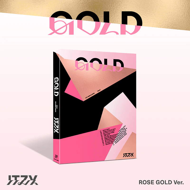 ITZY - 2nd Album 'GOLD' (Standard Version) + Soundwave POB Photocard