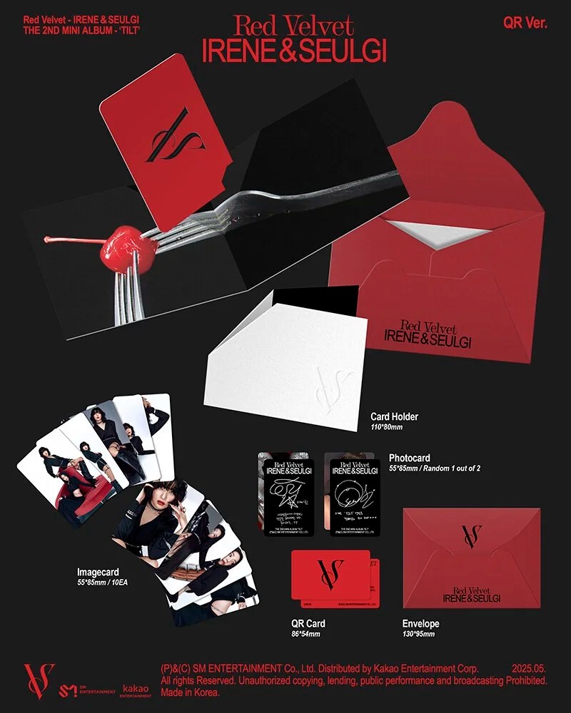 Red Velvet - IRENE & SEULGI - 2nd Mini-Album 'TILT' (QR Version)