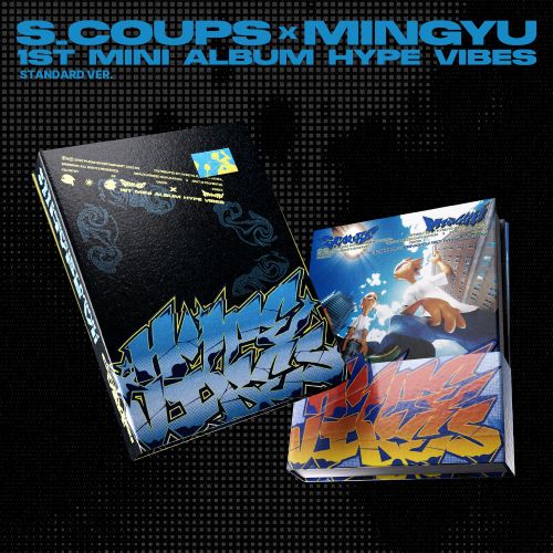 [PRE-ORDER] Seventeen - S.COUPS X MINGYU - 1st Mini Album 'HYPE VIBES' (Standard ver.) + SOUNDWAVE POB Photocard