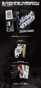Seventeen - CxM (S.COUPS X MINGYU) - 1st Mini Album 'HYPE VIBES' (Weverse Albums ver.)
