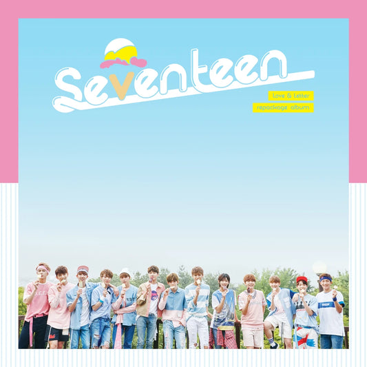 Seventeen 세븐틴 - 1st Full Repackage Album 'LOVE & LETTER' (Re-Release)