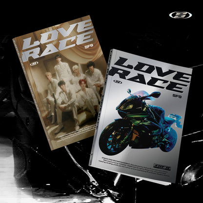 SF9 - Mini Album: LOVE RACE (Random) [SIGNED US Version]
