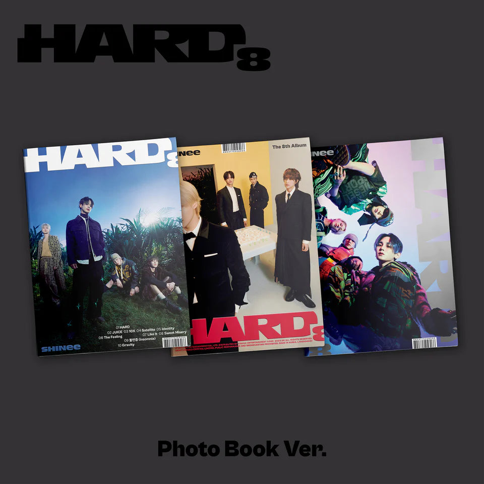 SHINee - The 8th Album 'HARD' (Photobook Version)