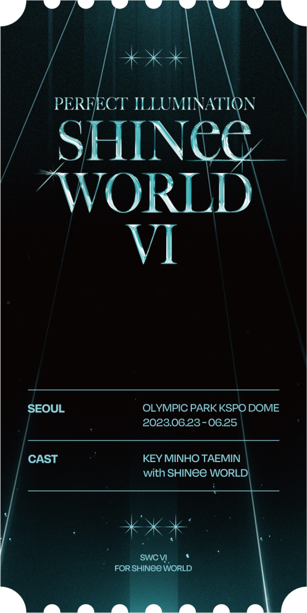 SHINee - SHINee WORLD VI 'PERFECT ILLUMINATION' 2023 Concert in Seoul' (Blu-ray)