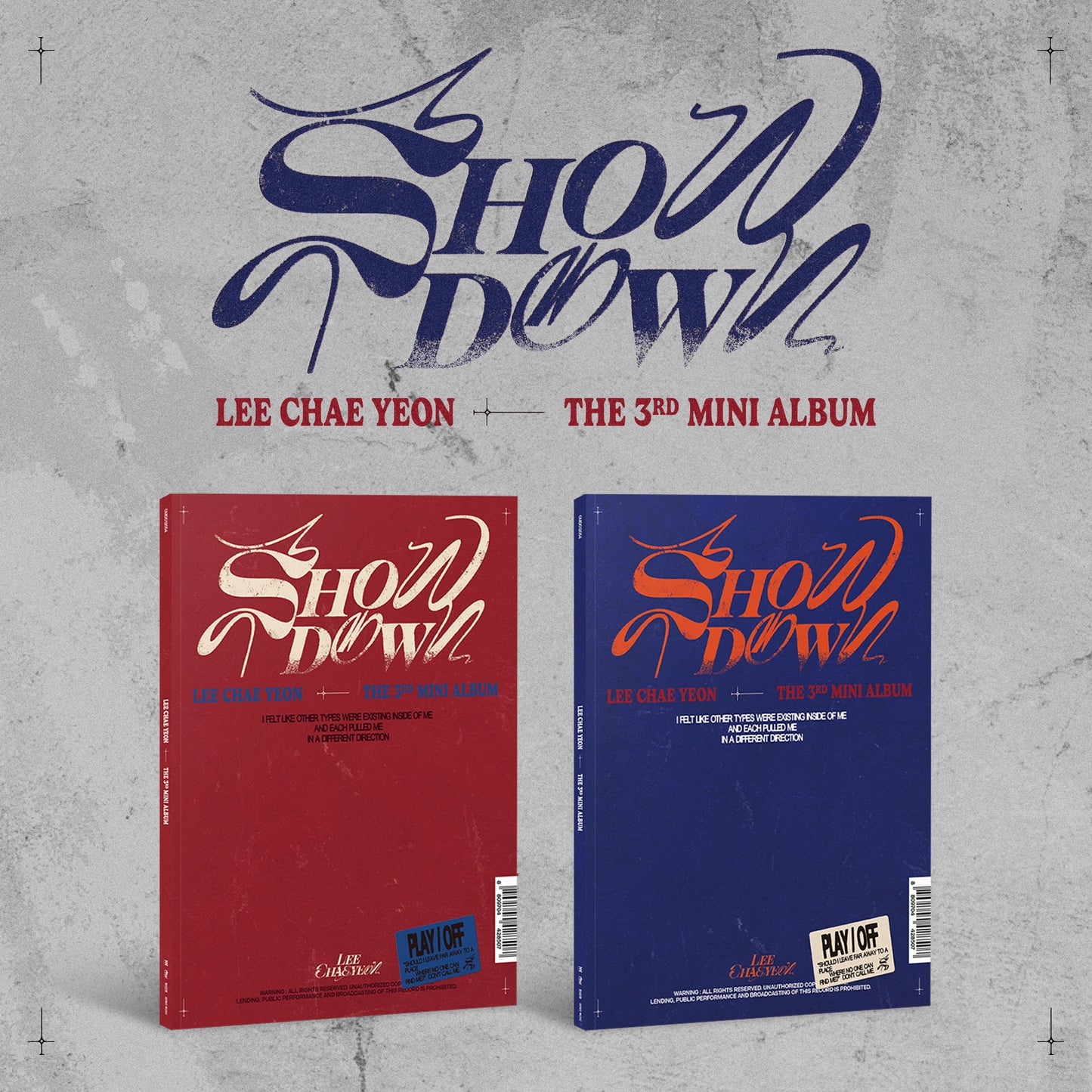 LEE CHAE YEON - 3rd Single Album 'SHOWDOWN'