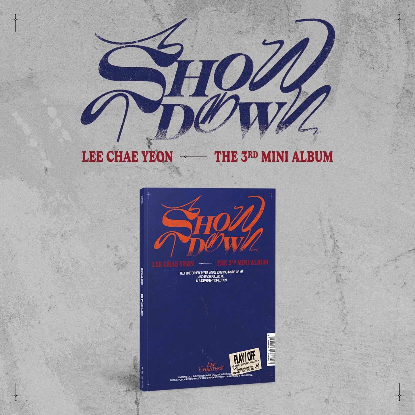 LEE CHAE YEON - 3rd Single Album 'SHOWDOWN'