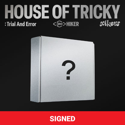 xikers - 3rd Mini-Album 'HOUSE OF TRICKY: Trial and Error' [SIGNED ALBUM] (US Version)