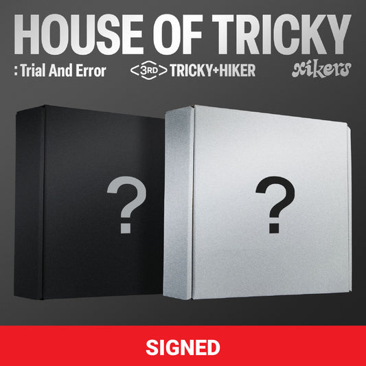 [PRE-ORDER] xikers - 3rd Mini-Album 'HOUSE OF TRICKY: Trial and Error' [SIGNED ALBUM] (US Version)
