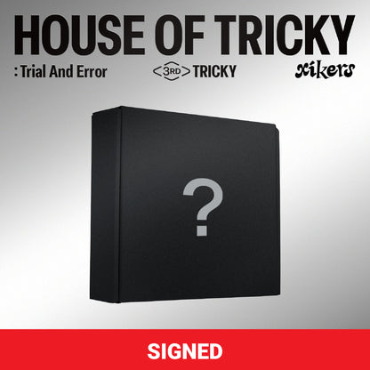 xikers - 3rd Mini-Album 'HOUSE OF TRICKY: Trial and Error' [SIGNED ALBUM] (US Version)