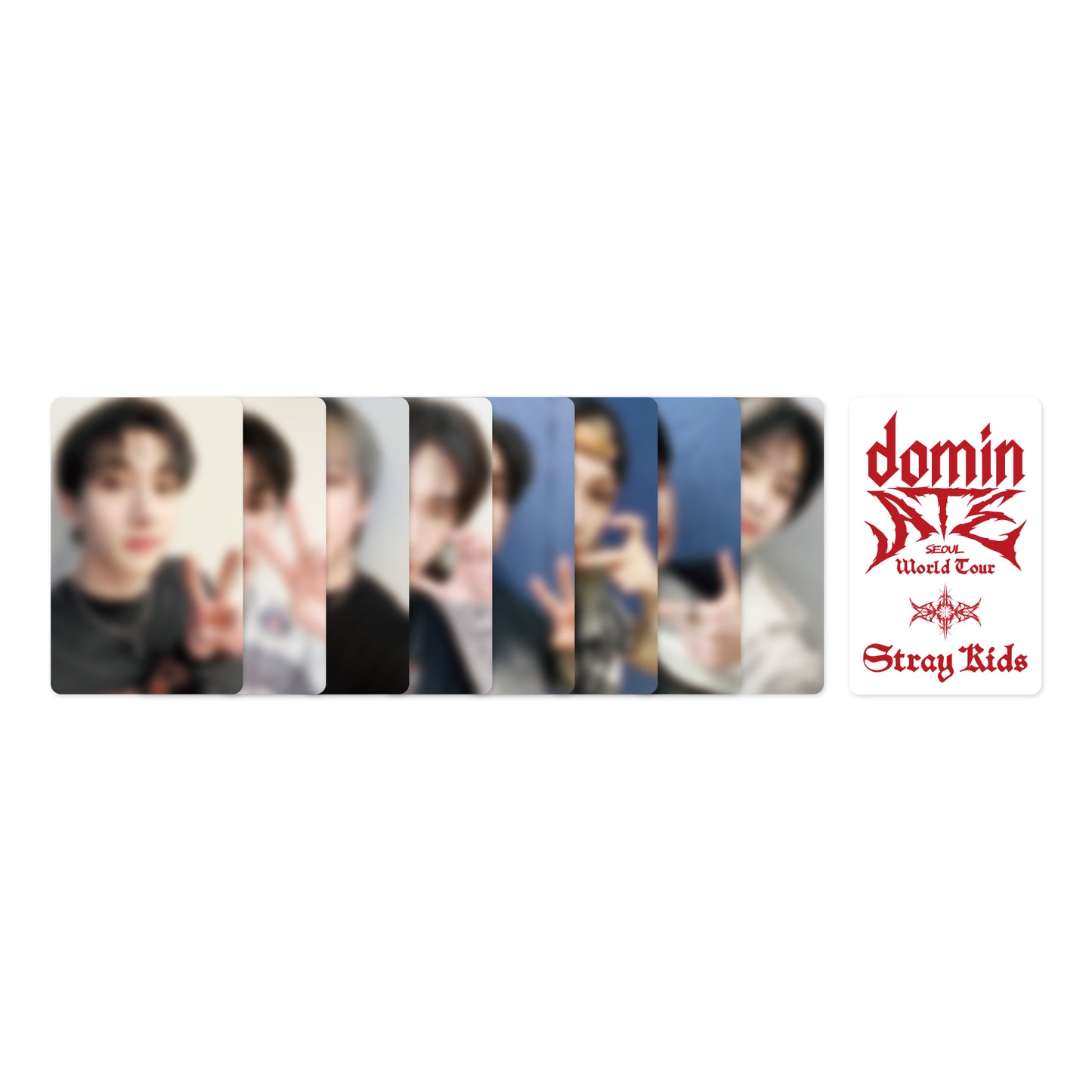 [PRE-ORDER] Stray Kids - Stray Kids World Tour <dominATE SEOUL> Blu-ray + Photocard Set