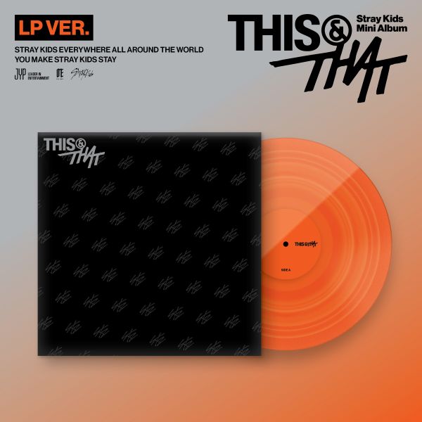 [PRE-ORDER] STRAY KIDS - 10th Mini Album 'THIS & THAT' (LP ver.) + SOUNDWAVE Photocard POB