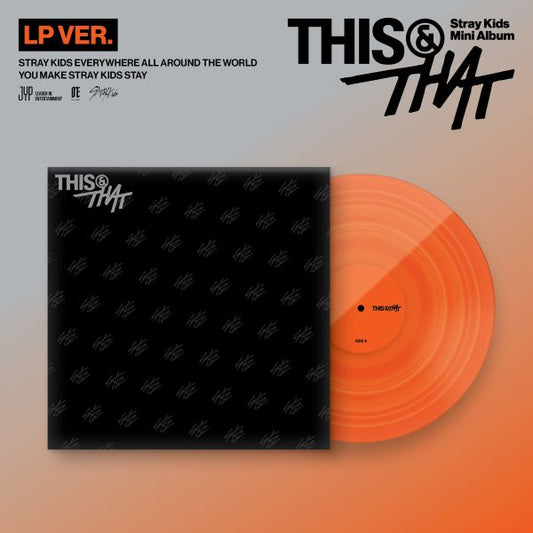 [PRE-ORDER] STRAY KIDS - 10th Mini Album 'THIS & THAT' (LP ver.) + FANS SHOP Photocard POB