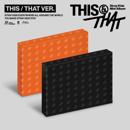 [PRE-ORDER] STRAY KIDS - 10th Mini Album 'THIS & THAT' (Standard ver.) + FANS SHOP Photocard POB