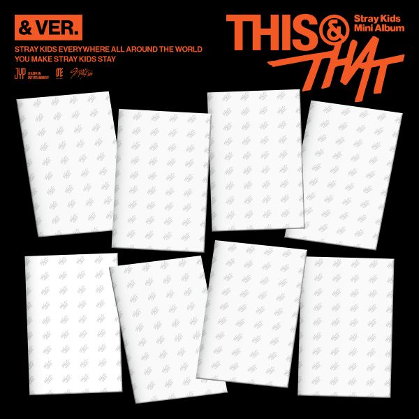 [PRE-ORDER] STRAY KIDS - 10th Mini Album 'THIS & THAT' (& ver.) + MAKESTAR Photocard POB