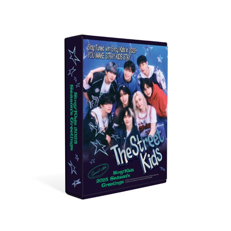 [PRE-ORDER] Stray Kids - 2025 Season's Greetings 'The Street Kids' + JYP Shop POB