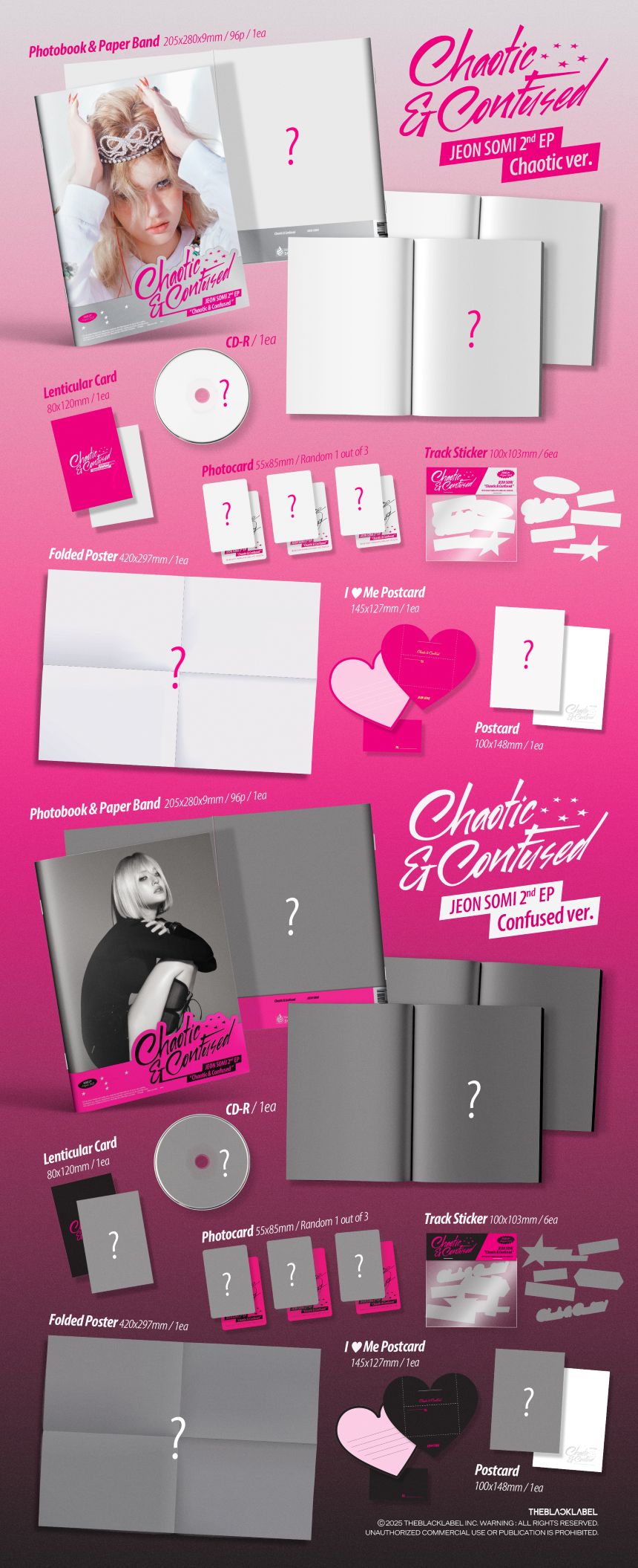 [PRE-ORDER] JEON SOMI - 2nd EP 'Chaotic & Confused'