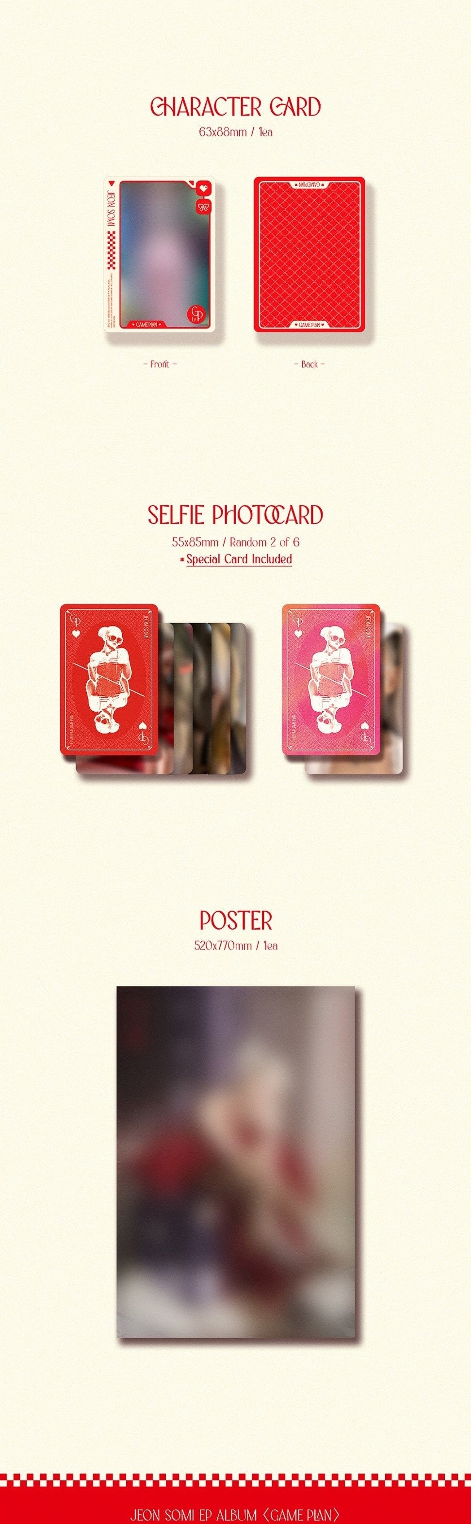 JEON SOMI - EP Album 'GAME PLAN' (Photobook Version)