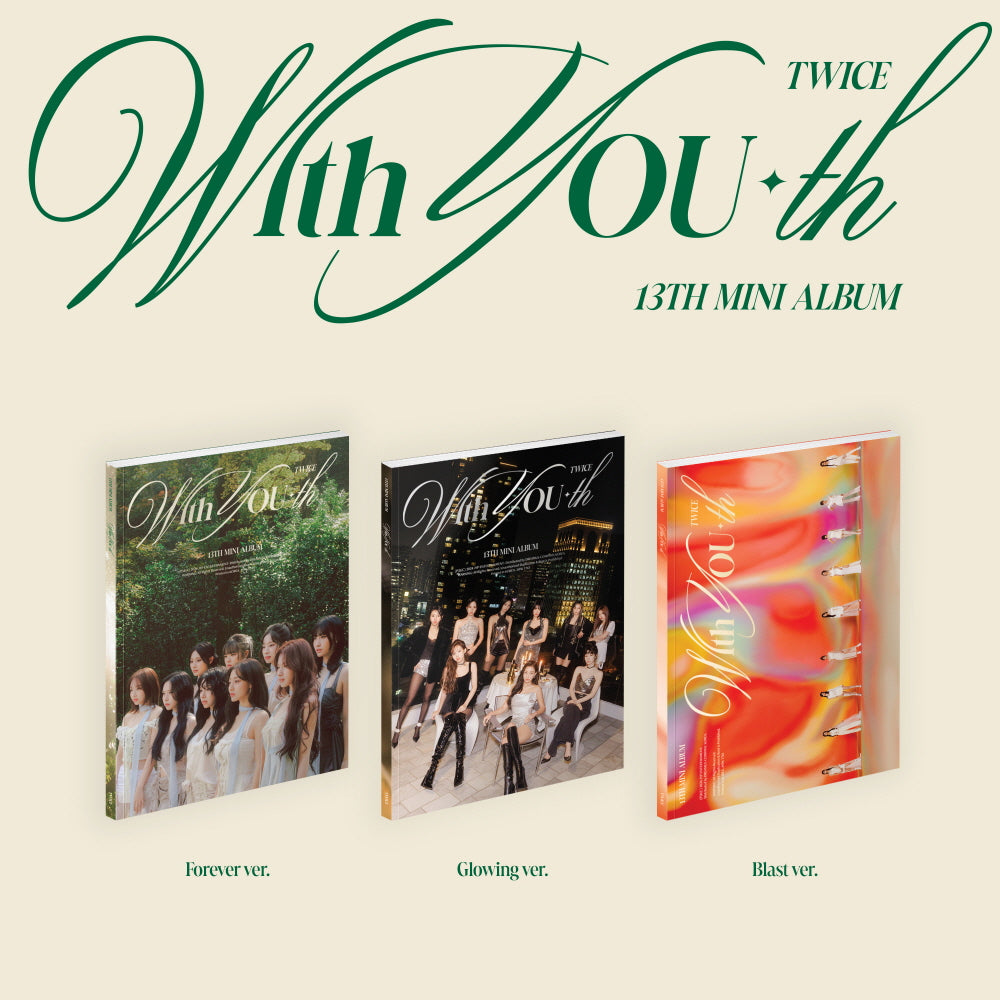 [PRE-ORDER] TWICE - 13th Mini-Album 'With YOU-th' + JYP Gift