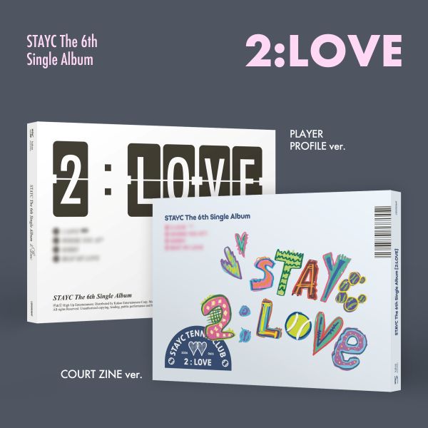 STAYC - 6th Single '2:LOVE' + Apple Music Photocard POB