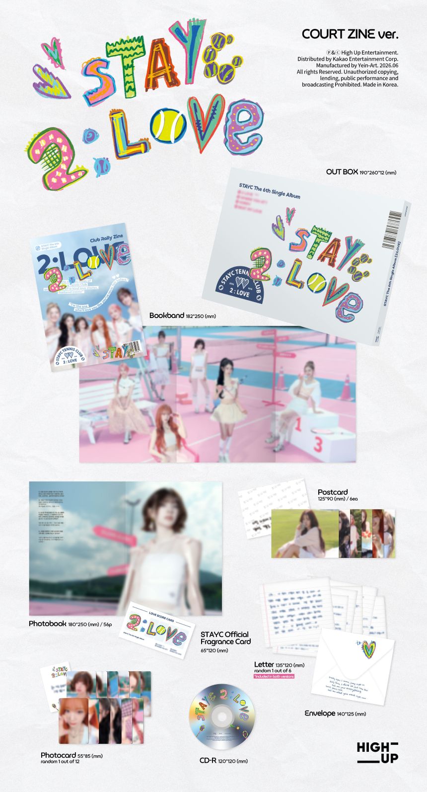 STAYC - 6th Single '2:LOVE' + Apple Music Photocard POB