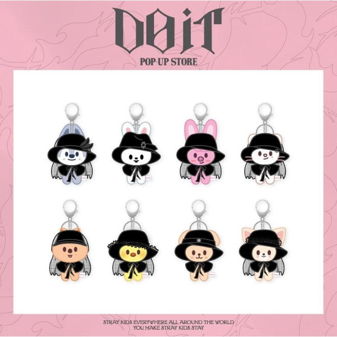 [PRE-ORDER] STRAY KIDS - "DO IT" POP-UP STORE MD - SKZOO COSTUME MAGNET PLUSH KEYRING