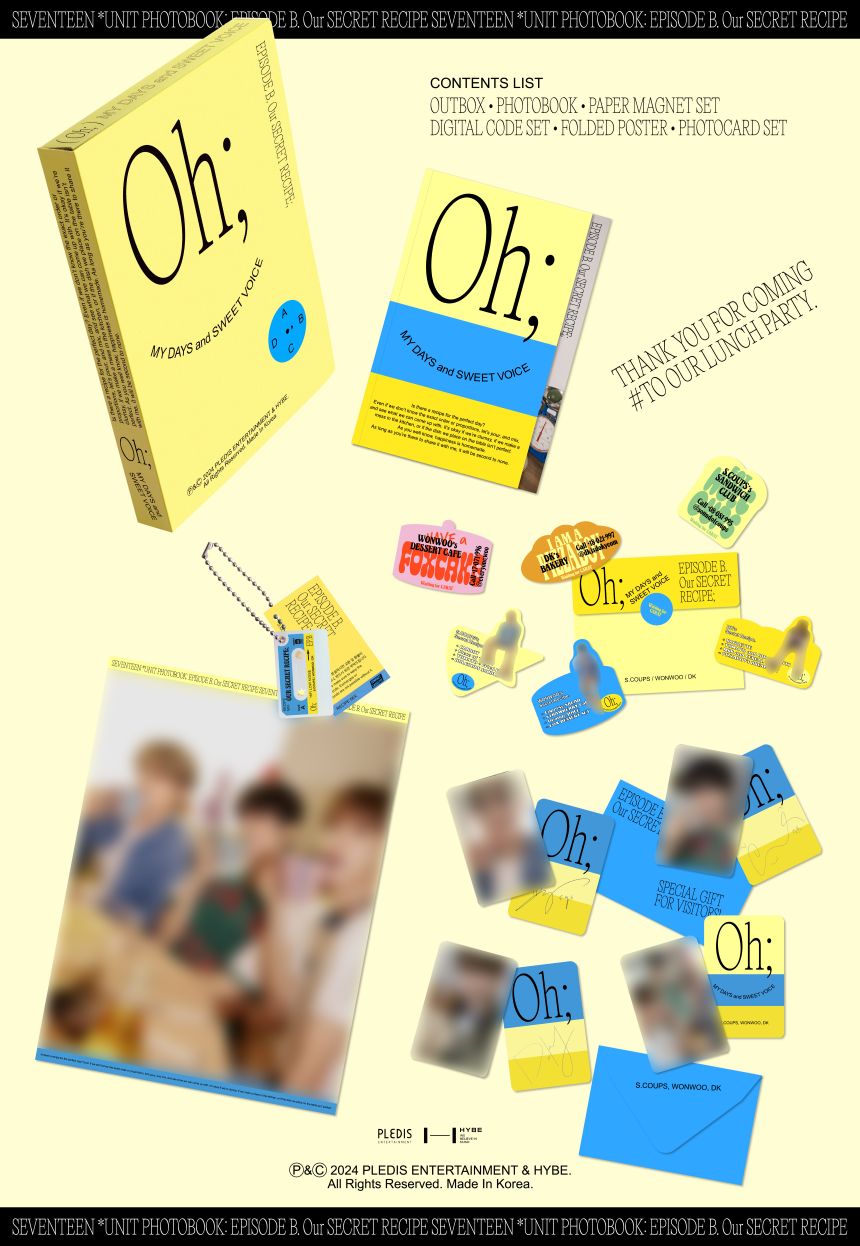 Seventeen - Episode A & B: Oh, My Days and Sweet Voice (Digital Code)