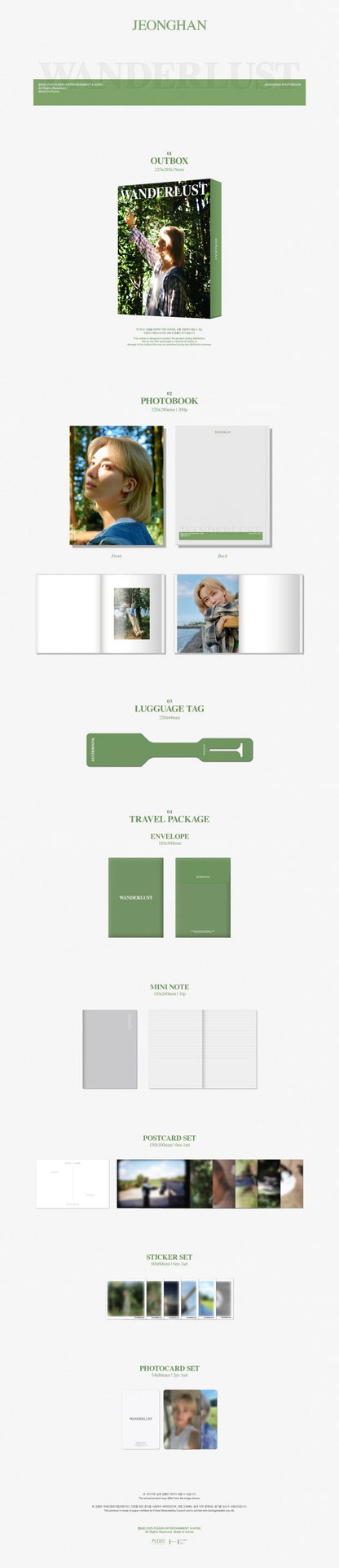 Seventeen - Jeonghan - 'Wanderlust' Photobook