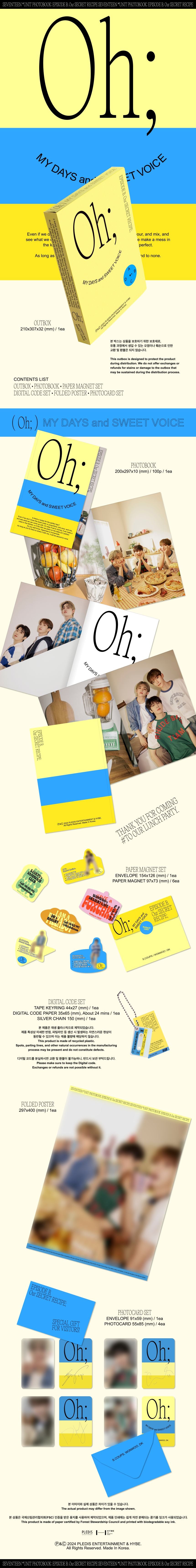 Seventeen - Episode A & B: Oh, My Days and Sweet Voice (Digital Code)