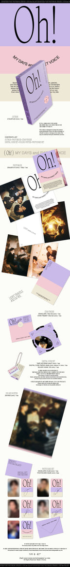 Seventeen - Episode C & D: Oh, My Days and Sweet Voice (Unit Photobook + Digital Code