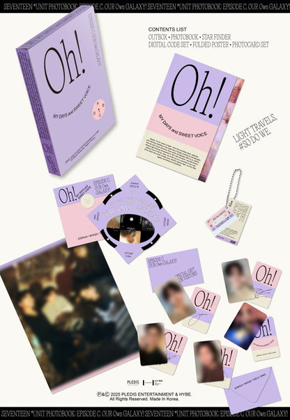 Seventeen - Episode C & D: Oh, My Days and Sweet Voice (Unit Photobook + Digital Code