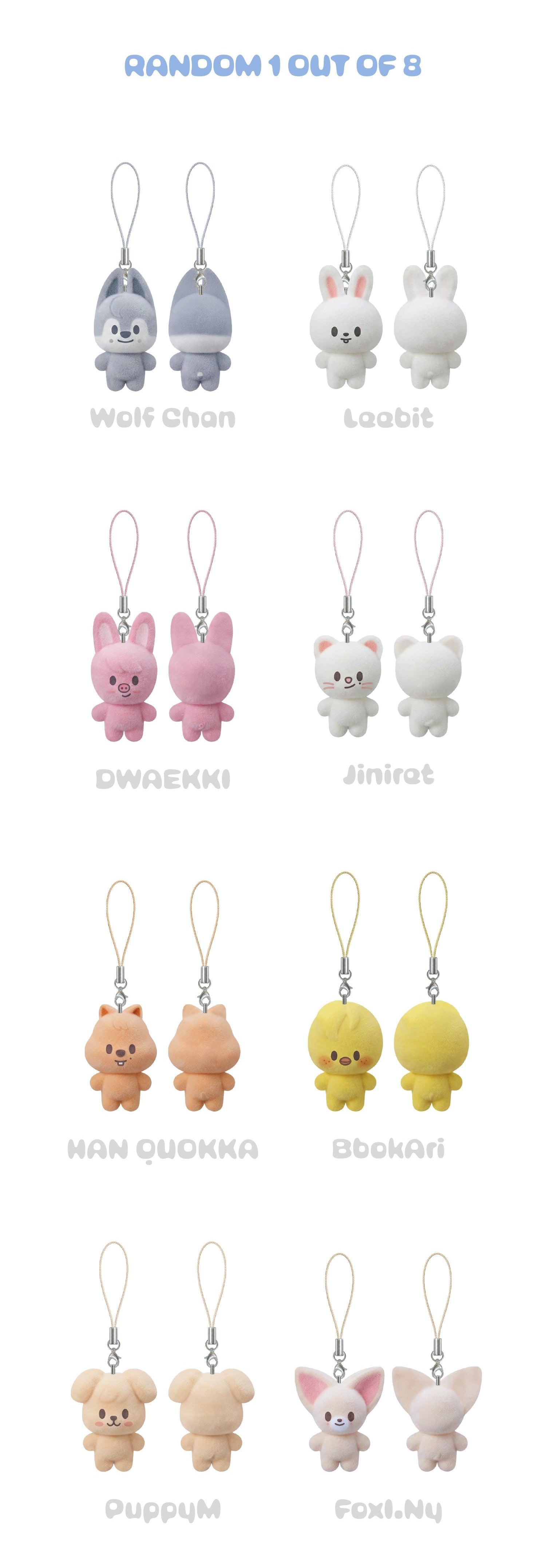 STRAY KIDS - 6th Fanmeeting 'STAY in Our Little House' MD - SKZOO SECRET MINI CHARM (Random)