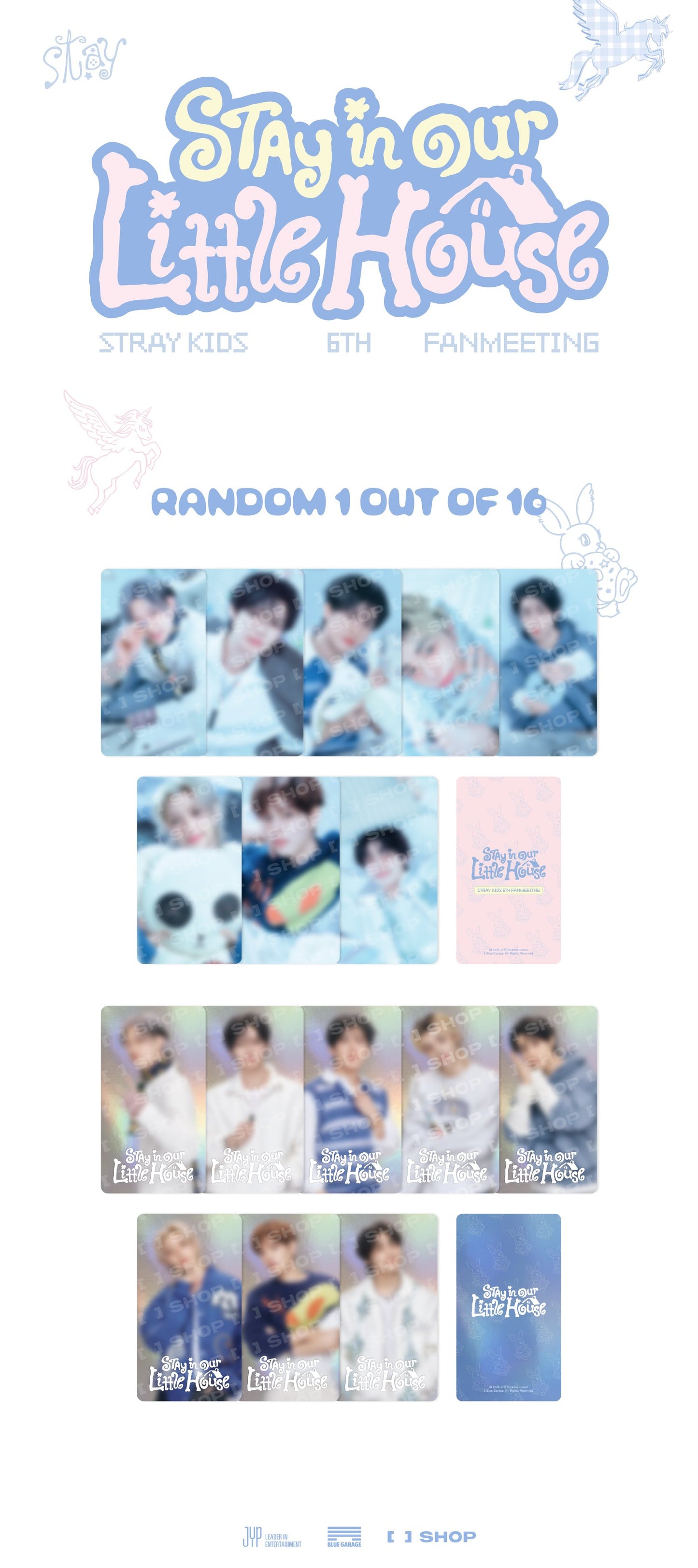 [PRE-ORDER] STRAY KIDS - 6th Fanmeeting 'STAY in Our Little House' MD - Special Trading Card