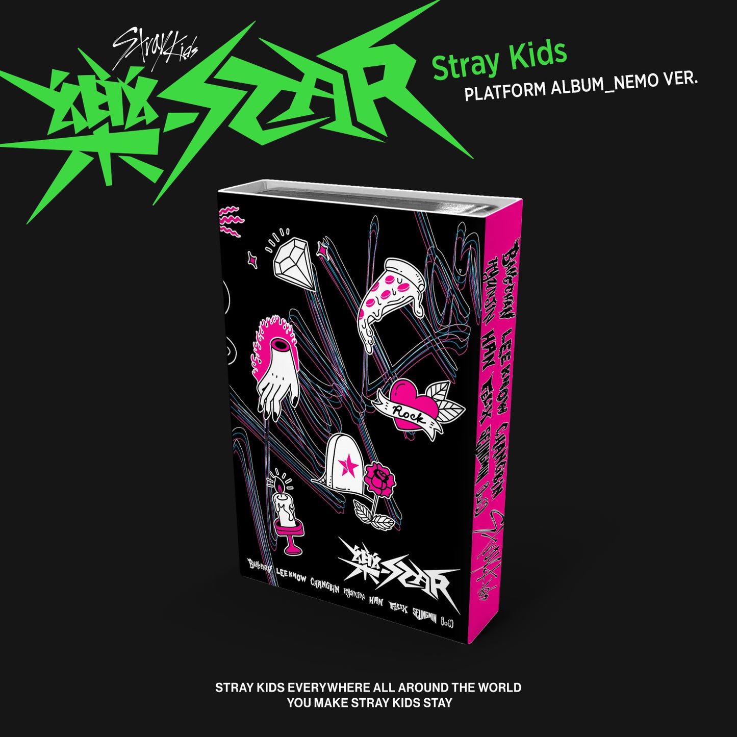 Stray Kids - Mini-Album '樂-STAR (ROCK STAR)' (Platform Album) (NEMO Ver.)