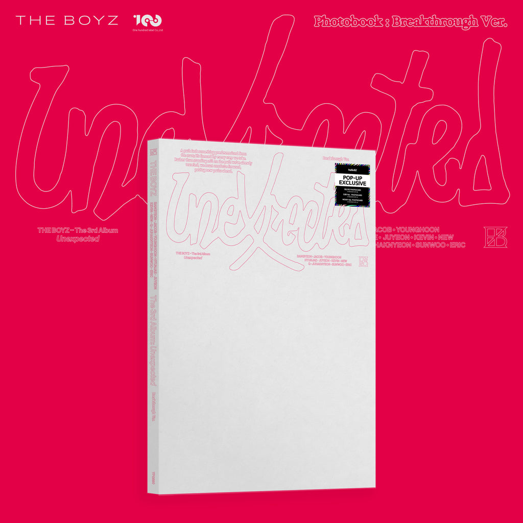 THE BOYZ - 3rd Album 'Unexpected' (Pop-up Exclusive)